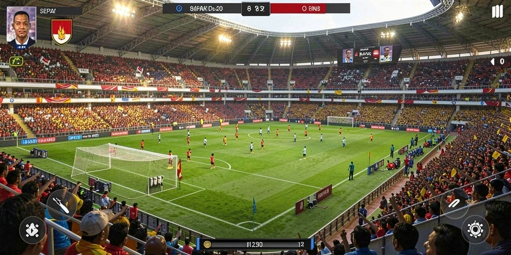 Tampilan awal aplikasi dengan grafik yang menawan.