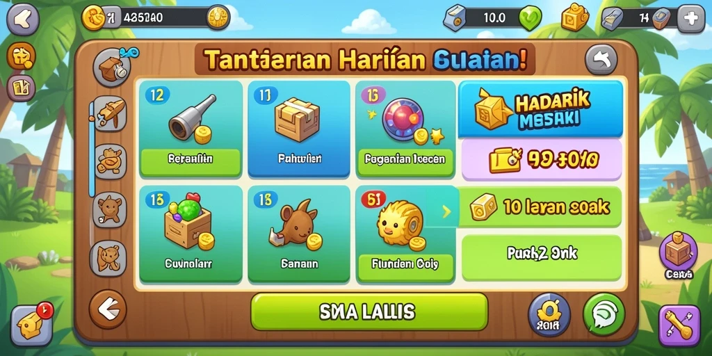 Tampilan antarmuka yang menarik dan mudah dipahami.