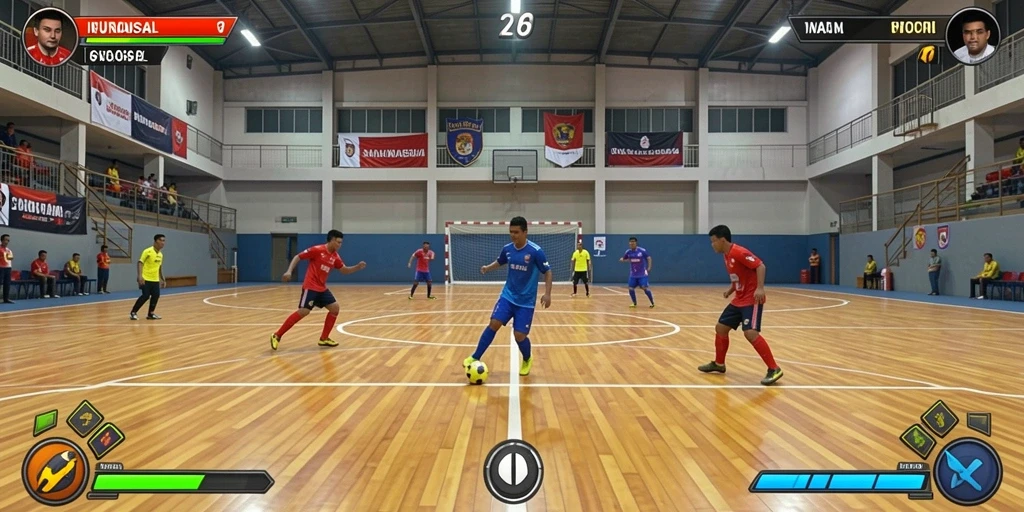 Tampilan antarmuka yang bersih dan modern.