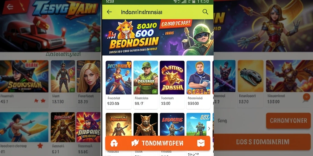 Menampilkan permainan slot dengan grafis yang memukau.