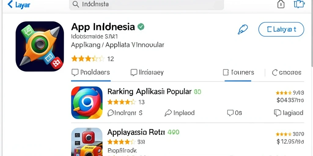 Tampilan menu utama yang menarik dan mudah dinavigasi.